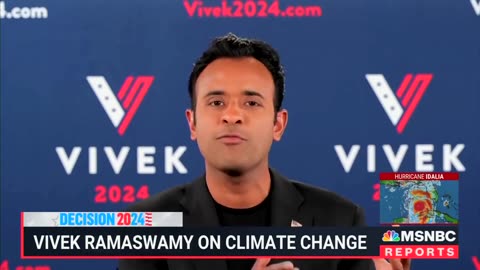 Ramaswamy Calls Out MSNBC Host For Linking Climate Change To Major Hurricane