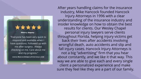 Wesley Chapel Car Accident Lawyer