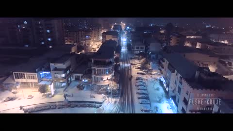 Fushe Kruja ne Bore (Drone View) 2017