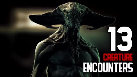 13 CREATURE ENCOUNTERS Encounters With Cryptids What Lurks Beneath