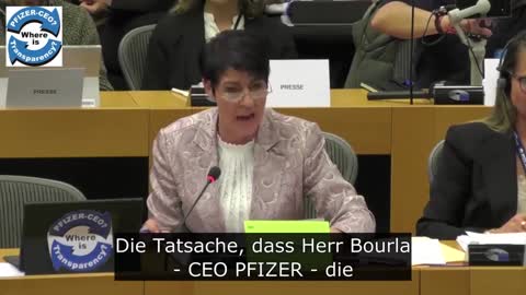 MEP Christine Anderson Levels Pfizer CEO Albert Bourla & His Enablers
