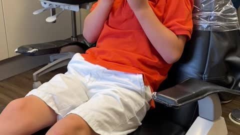 My 6-year-old scares the dentists...