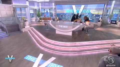 Joy Behar FALLS DOWN live on television in front of studio audience