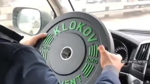 Work out in the car