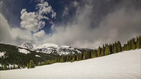 Red Mountain Winter Time Lapse