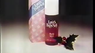 Love's Baby Soft Body Spray 1980 TV Ad