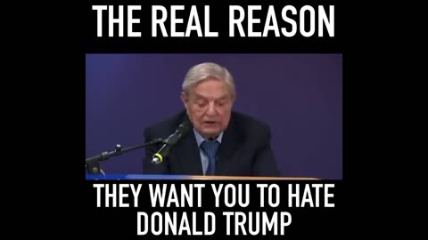 THE REAL REASON THEY WANT YOU TO HATE DONALD TRUMP