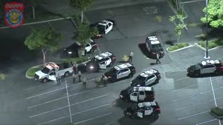 High Speed Work Truck Pursuit in Long Beach California