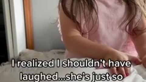 Little girl has hilarious response to "stranger danger" question