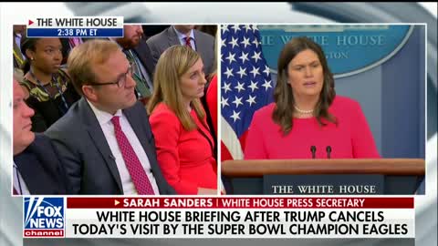 Sarah Sanders: Philadelphia Eagles are the ones engaged in 'political stunt'