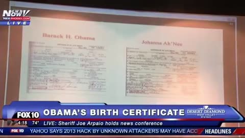 Report Proving Obama's Birth Certificate is FAKE - 9 Points of Forgery Met
