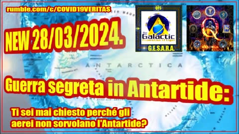 NEW 28/03/2024. Guerra segreta in Antartide: progetto COLDFEET,