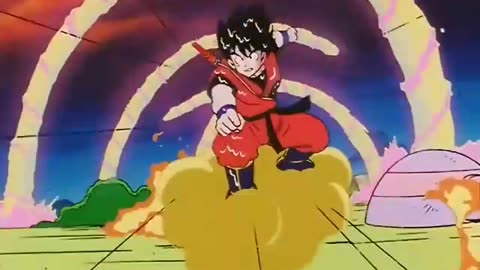 DRAGON BALL 07x17 El vestido de novia rodeado por las llamas