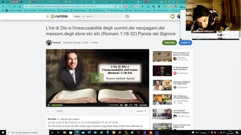 L'ira di Dio e l'inescusabilità degli uomini,dei neopagani,dei massoni,degli ebrei etc (Romani cap 1,2,3) Parola del Signore