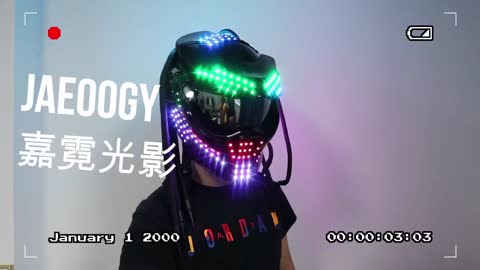 LED Glowing Robot Suit for Nightclub
