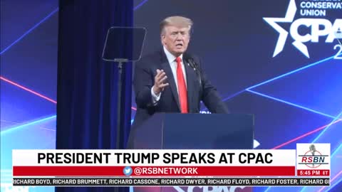 AMAZING! President Donald J Trump FULL SPEECH at CPAC 2021