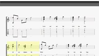 Love Me Tender Guitar Tabs