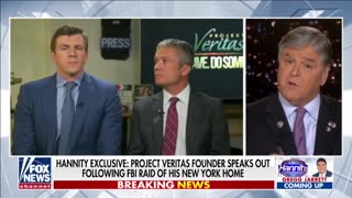 Project Veritas' James O'Keefe Describes FBI Raid on Hannity