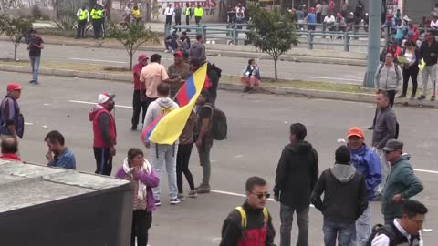 Estado de excepción en Ecuador por protestas