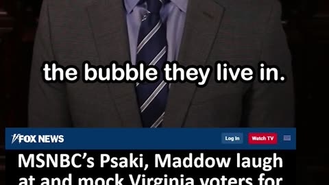 MSNBC’s Psaki, Maddow Make Fun of Virginia Voters for Caring about Border Crisis