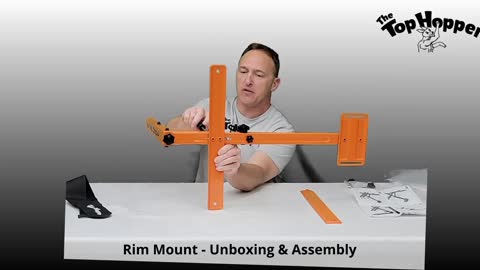 The Top Hopper Basketball Rim Mount - Unboxing and Assembly Video
