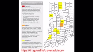 NWS Forecast Update & Travel Advisory Information