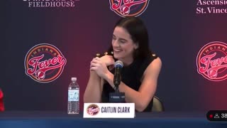 Caitlin Clark press conference turns awkward after cringeworthy move from reporter