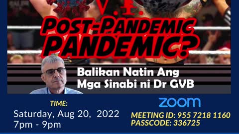 CDC Ph Weekly Huddle: Post-Pandemic PANDEMIC?