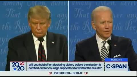 Biden Pledges Not to Declare Victory Early