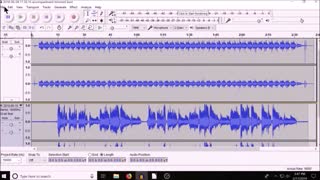 Audacity adding tracks together