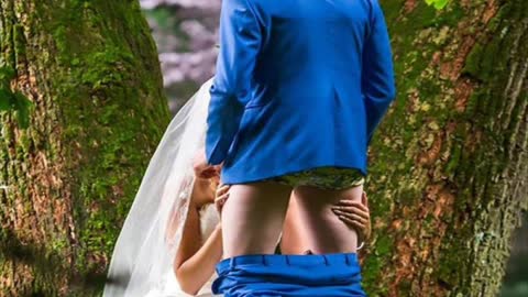 Mother-in-law suggests bride gives groom blow job in wedding photo