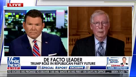 Flip Flop? McConnell Says He'll "Absolutely" Back Trump If He is the 2024 GOP Nominee
