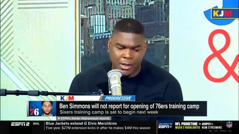 Jay Williams and Max Destroys Ben Simmons after says 'i will never play anther game for the 76ers'