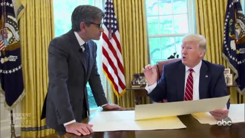 President Trump: 30 Hours l Interview with George Stephanopoulos l Part 2