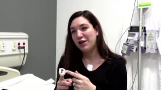 Pregnant scientist tests new sensors on herself