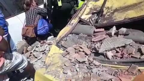 Cae balcón en el Centro Histórico