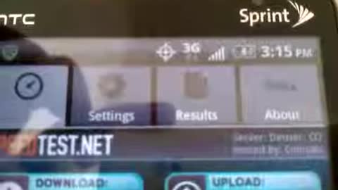 Sprint 3G Test - 2009