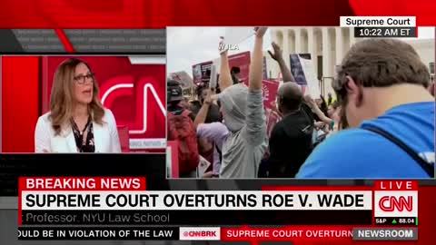 CNN Analyst Gets Emotional On Air Over Roe v. Wade Overturn