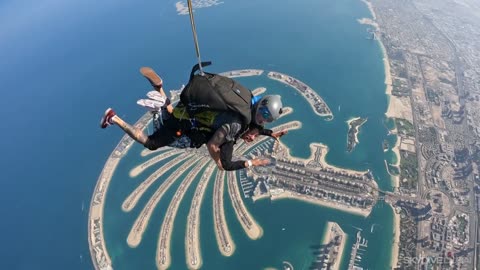 Skydiving in Dubai | My First Skydive