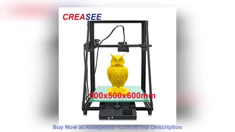 ☀️ CREASEE CS50S Pro 3Д Принтер 3D printer kit Resume Off Build Plate Large 500x500x600mm 3D 인쇄 High
