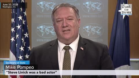 "Steve Linick was a bad actor," says Mike Pompeo