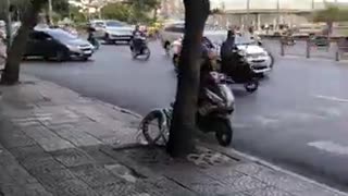 How to Cross the Street in Saigon