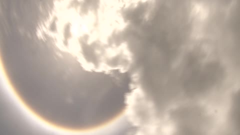 Stunning Sun Dog in Njombe Region Tanzania.