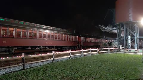 Strasburg Railroad Christmas Tree Train