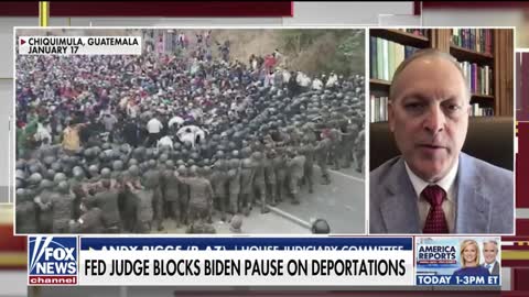 Congressman Biggs and Harris Faulkner discuss immigration problems at the southern border
