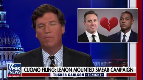 Tucker Carlson reports that the bromance between Don Lemon and Chris Cuomo has come to an end