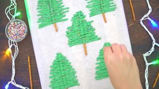 Christmas Tree Shaped Food