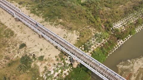 Huwei Steel Bridge 虎尾鐵橋 🇹🇼 (2021-02) {aerial}