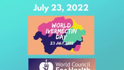 International Ivermectin Day: July 23!