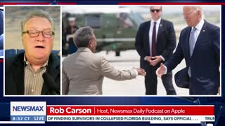 Rob Carson live with Cortez and Pelligrino on Newsmax!